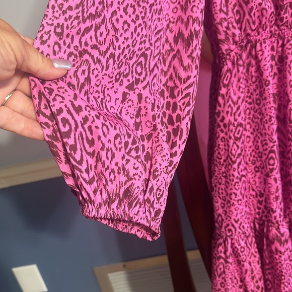 BNWT Lilly Pulitzer Sz 14 Deacon 3/4 sleeve dress - Cerise Pink - Picture 2 of 7